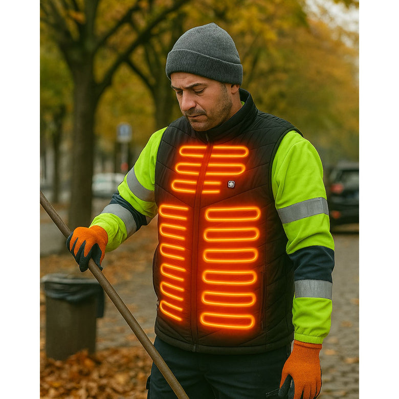 Lobo Nocturno HeatPro – Chaleco Calefactable Inteligente