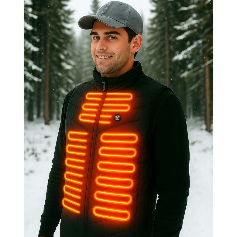 Lobo Nocturno HeatPro – Chaleco Calefactable Inteligente