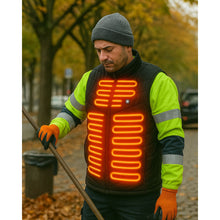 Cargar imagen en el visor de la galería, Lobo Nocturno HeatPro – Chaleco Calefactable Inteligente
